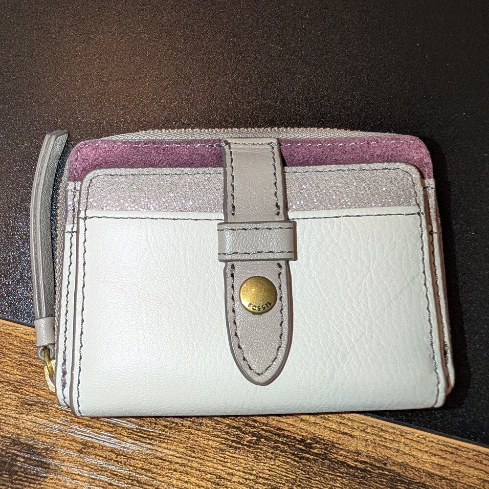 Fossil mini card case wallet